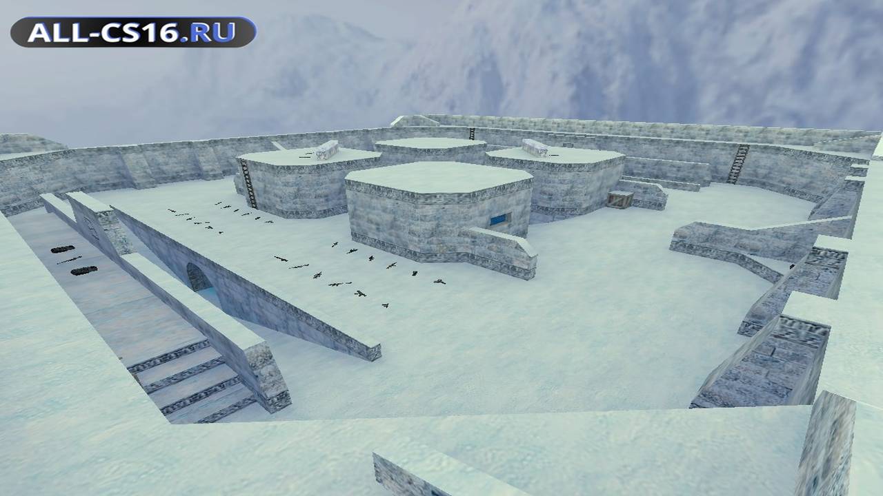 Карта «fy_snow_dew» для CS 1.6 для CS 1.6