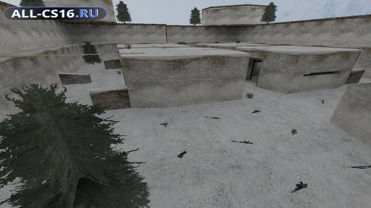 Карта «fy_snow_dino» для CS 1.6 для CS 1.6