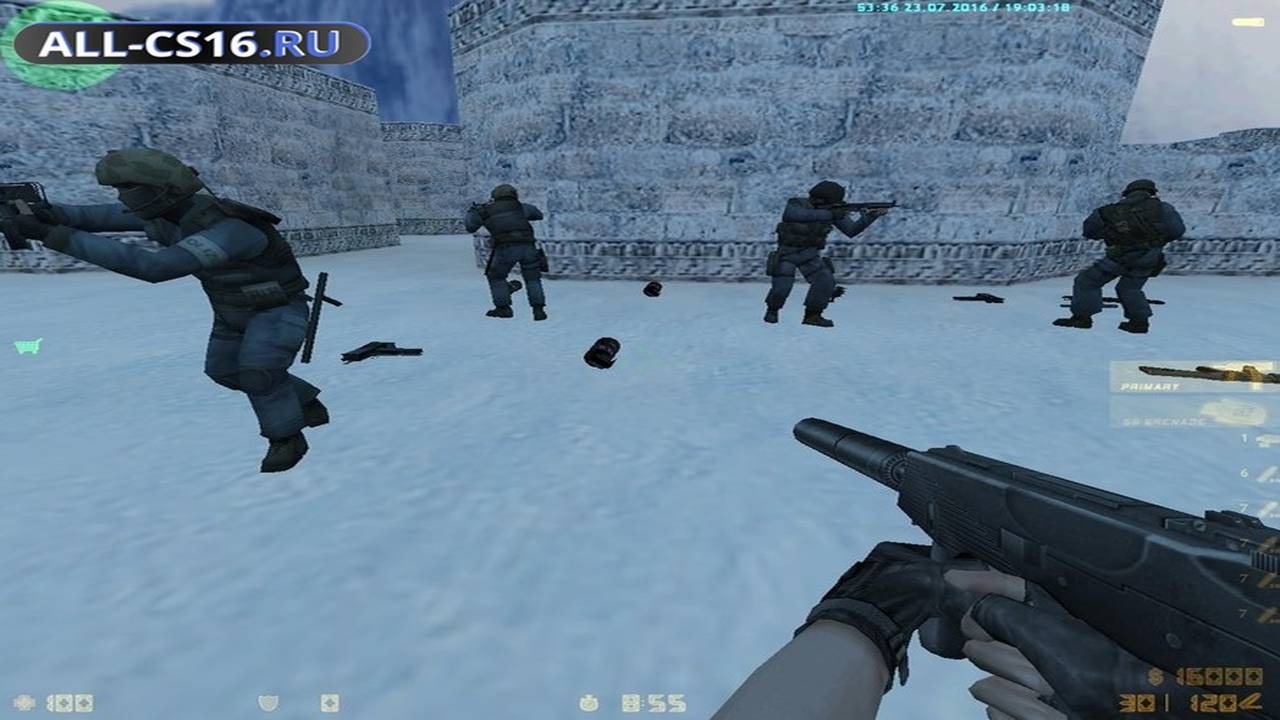 Карта «fy_snow_mp» для CS 1.6 для CS 1.6