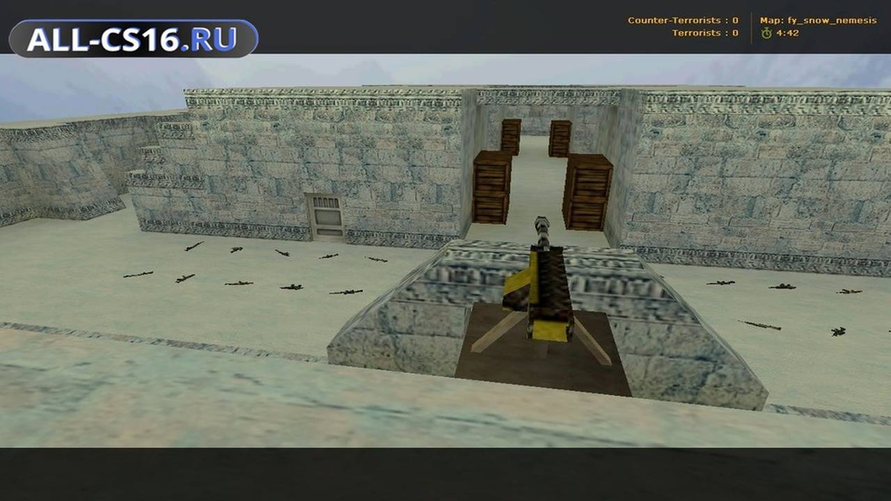 Карта «fy_snow_nemesis» для CS 1.6 для CS 1.6