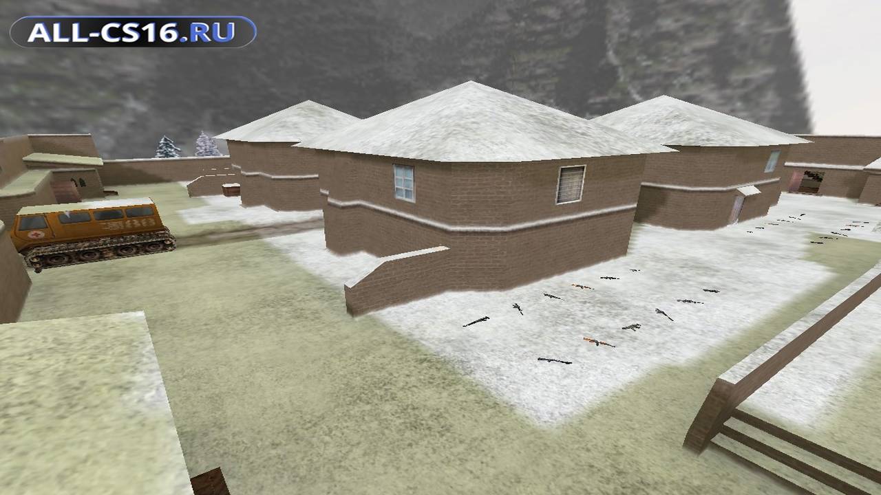 Карта «fy_snow_real» для CS 1.6 для CS 1.6