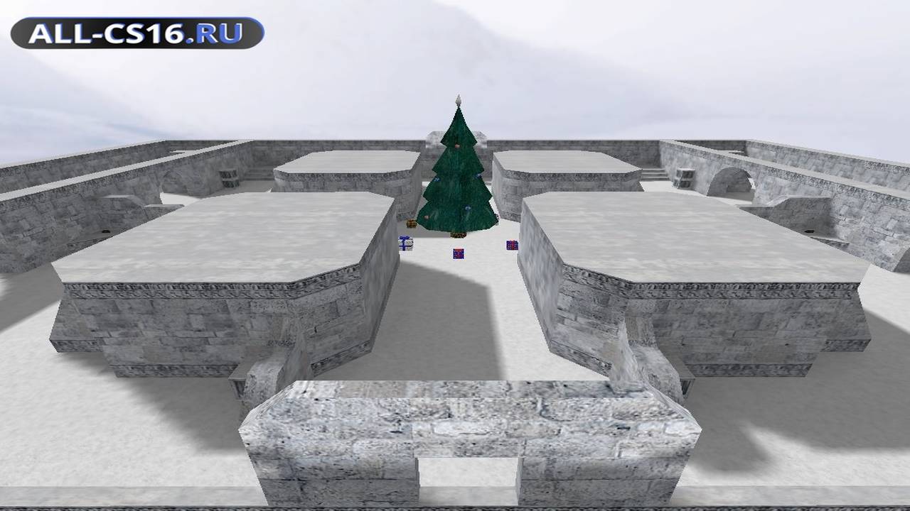 Карта «fy_snow_xmas» для CS 1.6 для CS 1.6