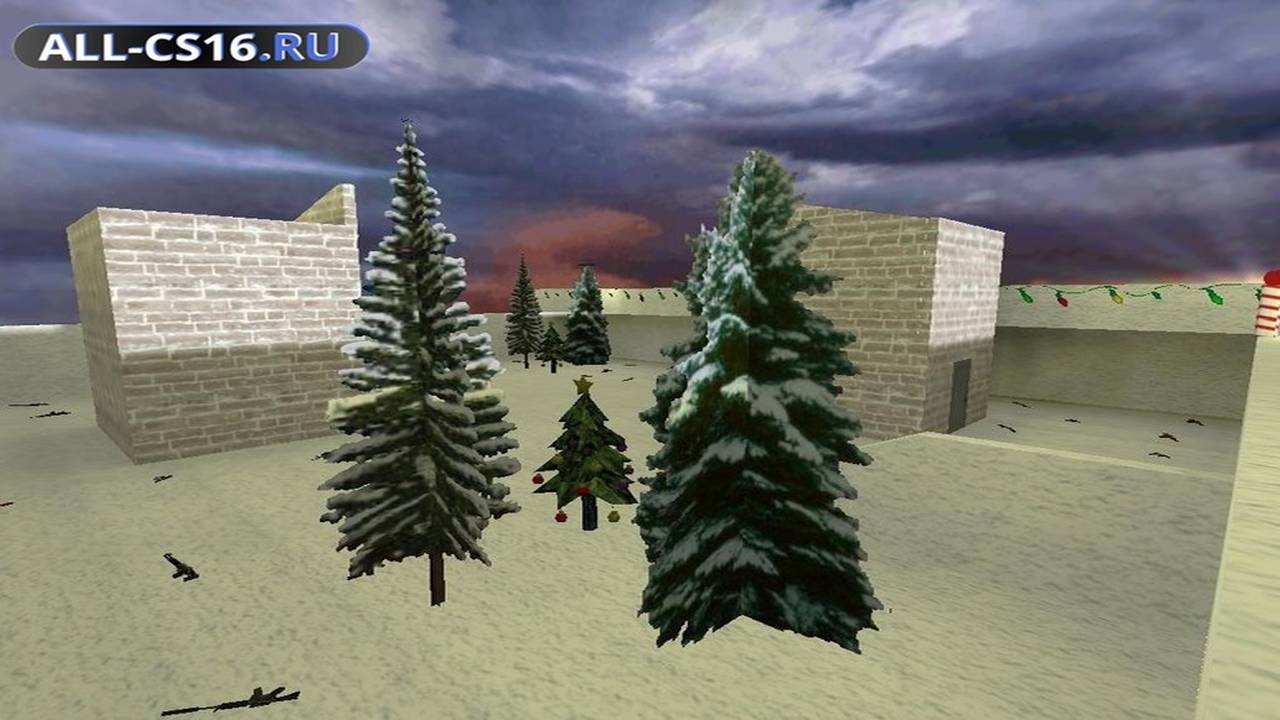 Карта «fy_snowbattle_wumbo» для CS 1.6 для CS 1.6