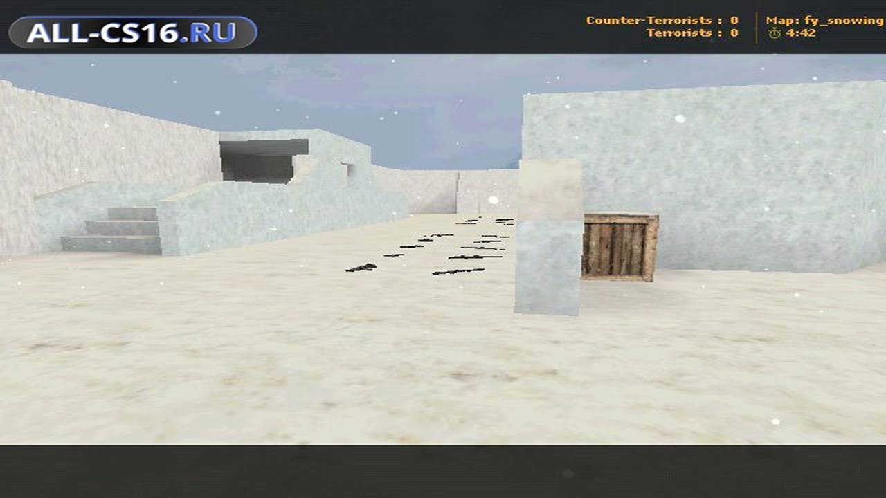 Карта «fy_snowing» для CS 1.6 для CS 1.6