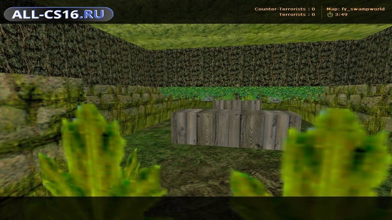 Карта «fy_swampworld» для CS 1.6 для CS 1.6