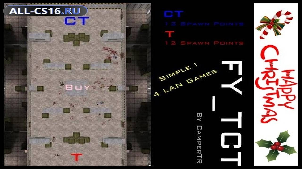 Карта «fy_tct» для CS 1.6 для CS 1.6
