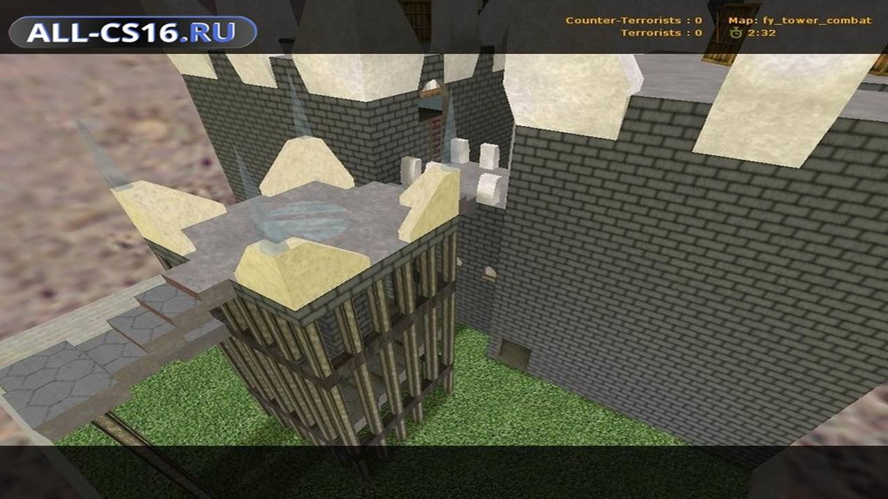Карта «fy_tower_combat» для CS 1.6 для CS 1.6