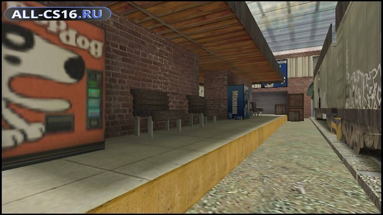 Карта «fy_trainhall2c» для CS 1.6 для CS 1.6