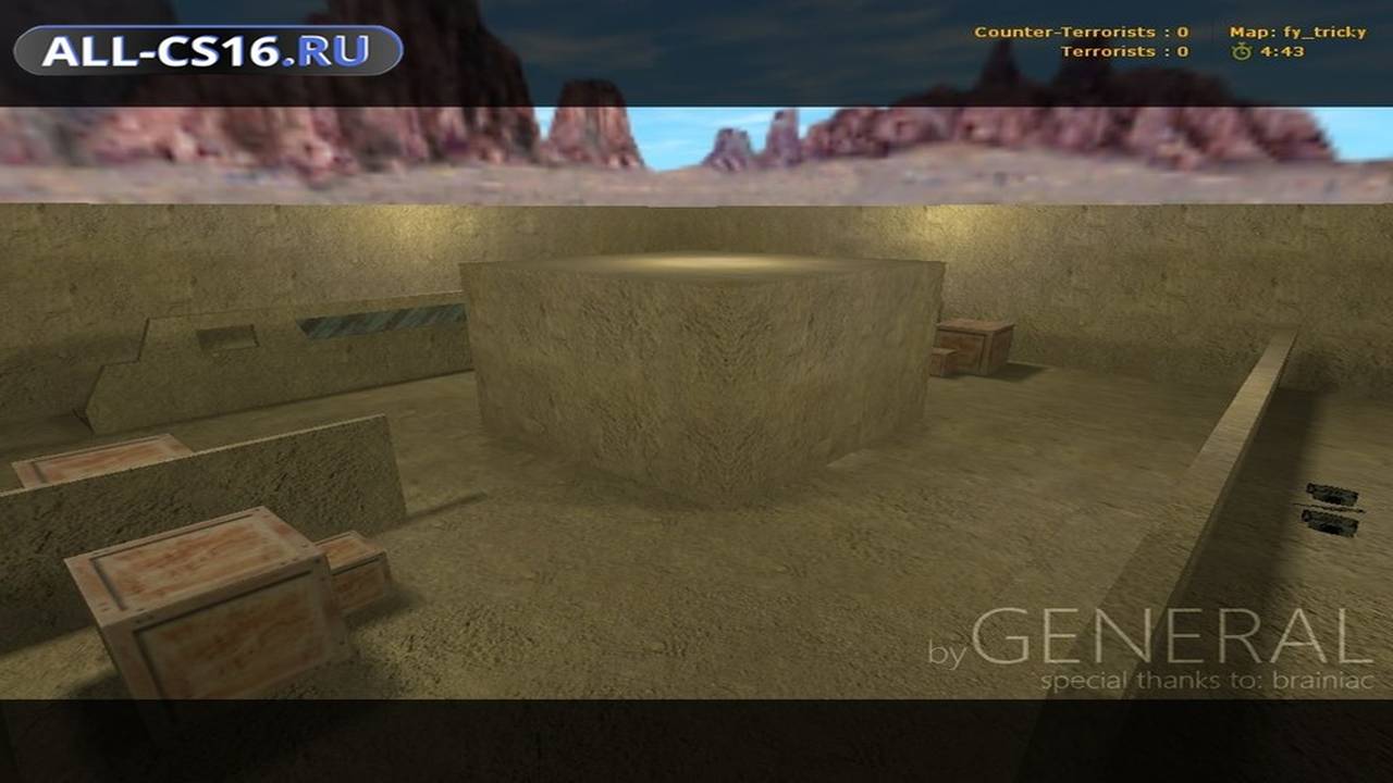 Карта «fy_tricky» для CS 1.6 для CS 1.6