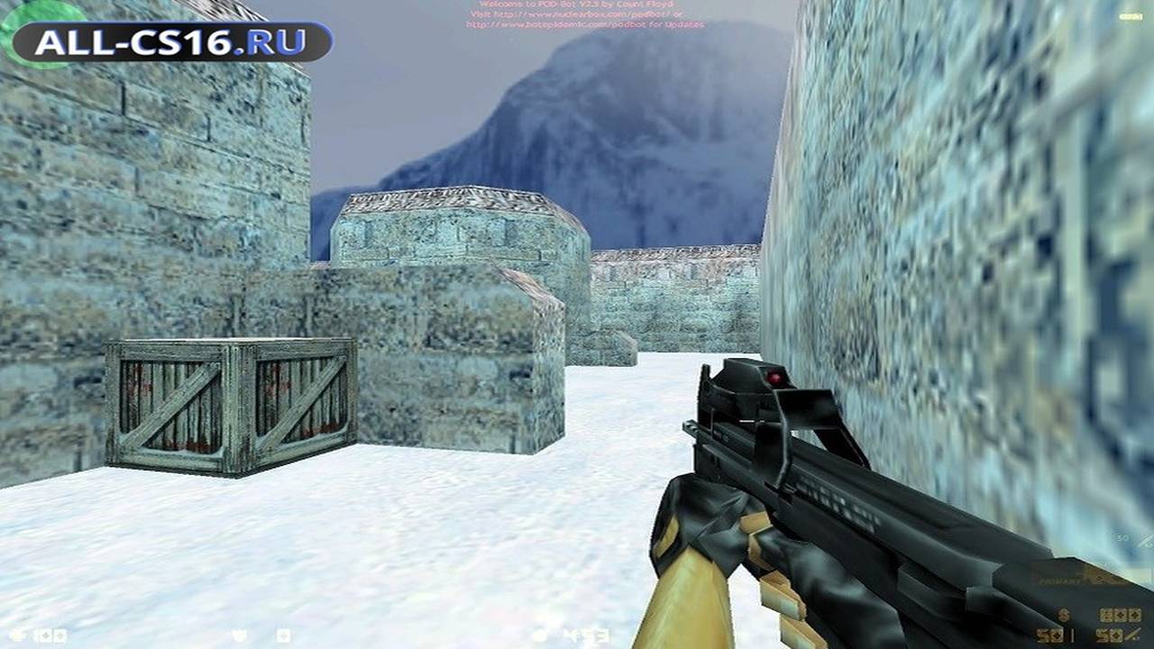 Карта «fy_tundra_headshot» для CS 1.6 для CS 1.6