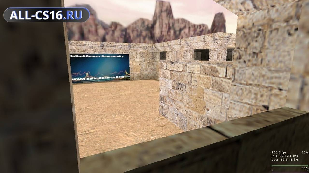Карта «fy_ug_m32» для CS 1.6 для CS 1.6