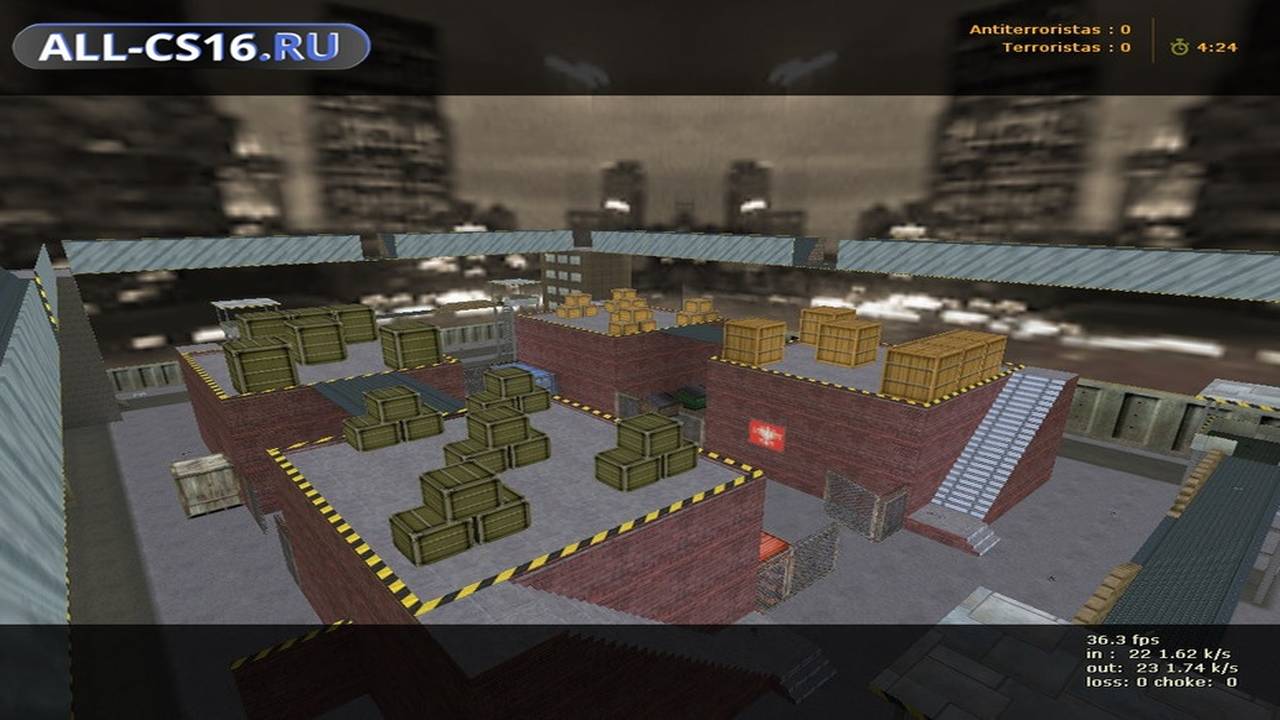 Карта «fy_urbancombat_lg» для CS 1.6 для CS 1.6