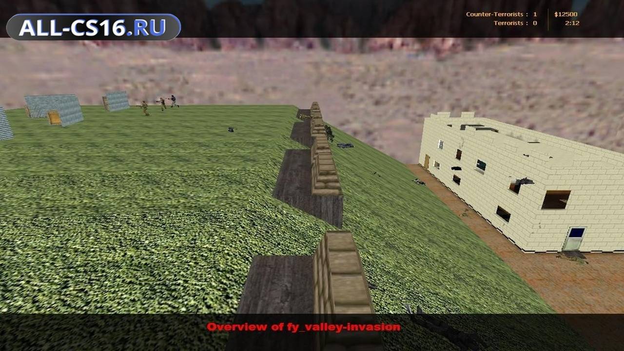 Карта «fy_valley-invasion» для CS 1.6 для CS 1.6