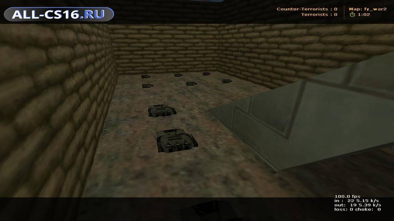 Карта «fy_war2» для CS 1.6 для CS 1.6