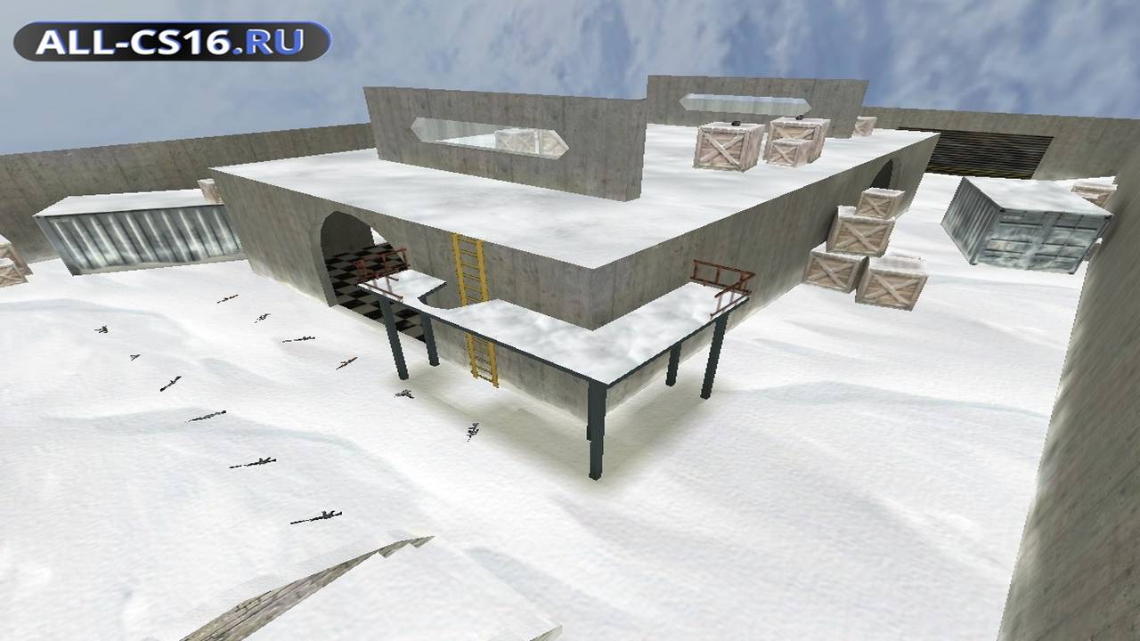 Карта «fy_winter2» для CS 1.6 для CS 1.6
