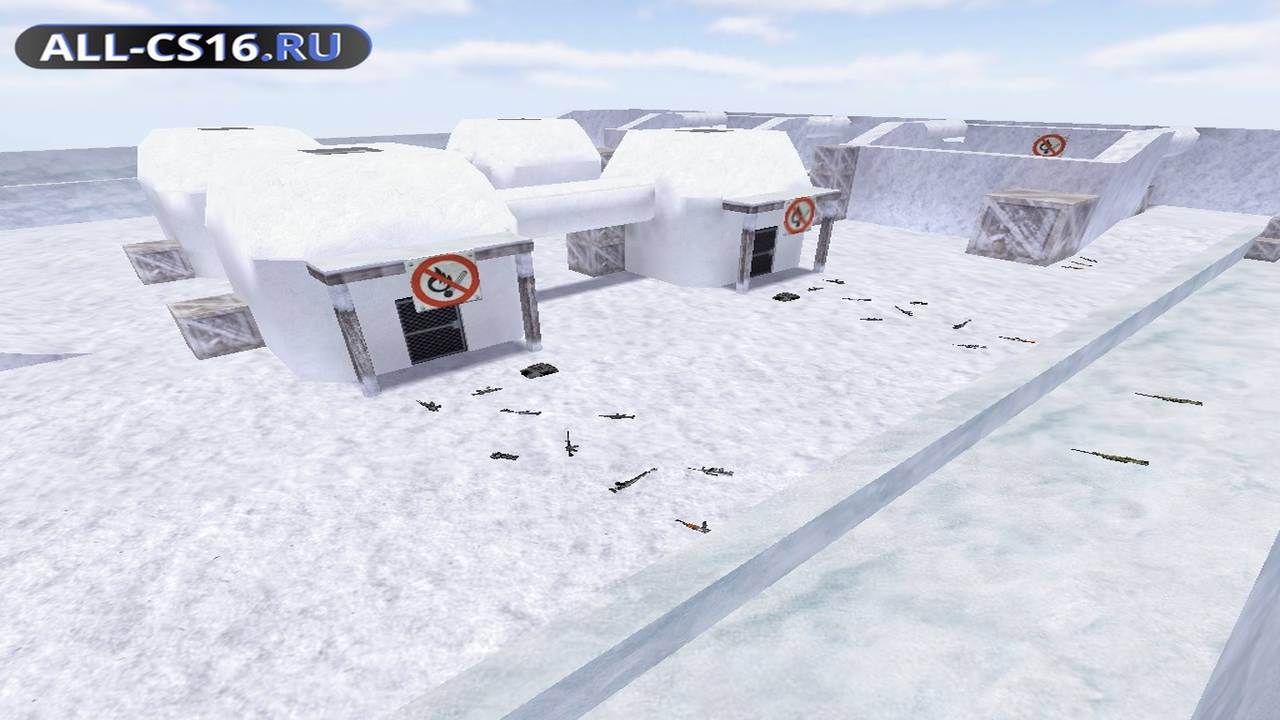 Карта «fy_winterday» для CS 1.6 для CS 1.6