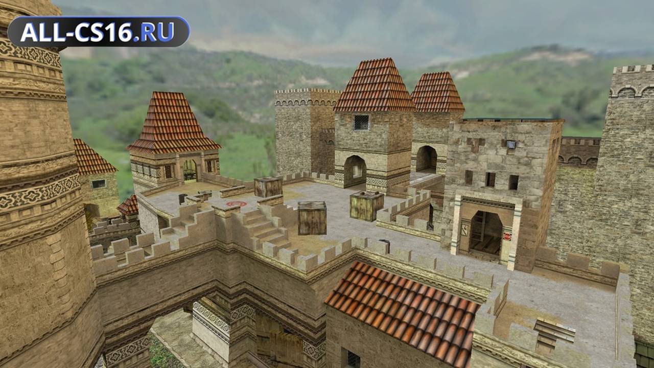 Карта «fyde_kastle» для CS 1.6 для CS 1.6