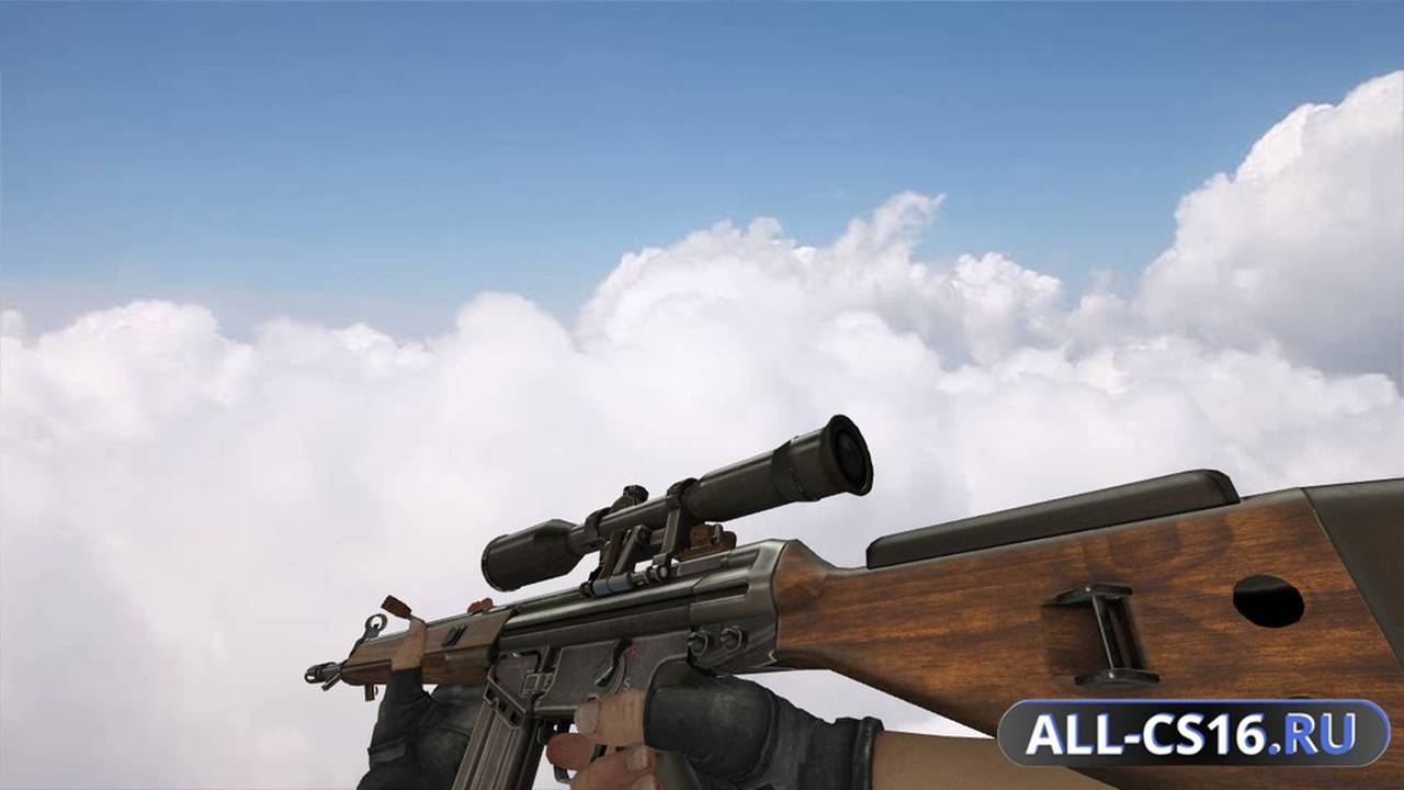 Модель оружия для CS 1.6 - G3SG1 G3SG1 Охотник