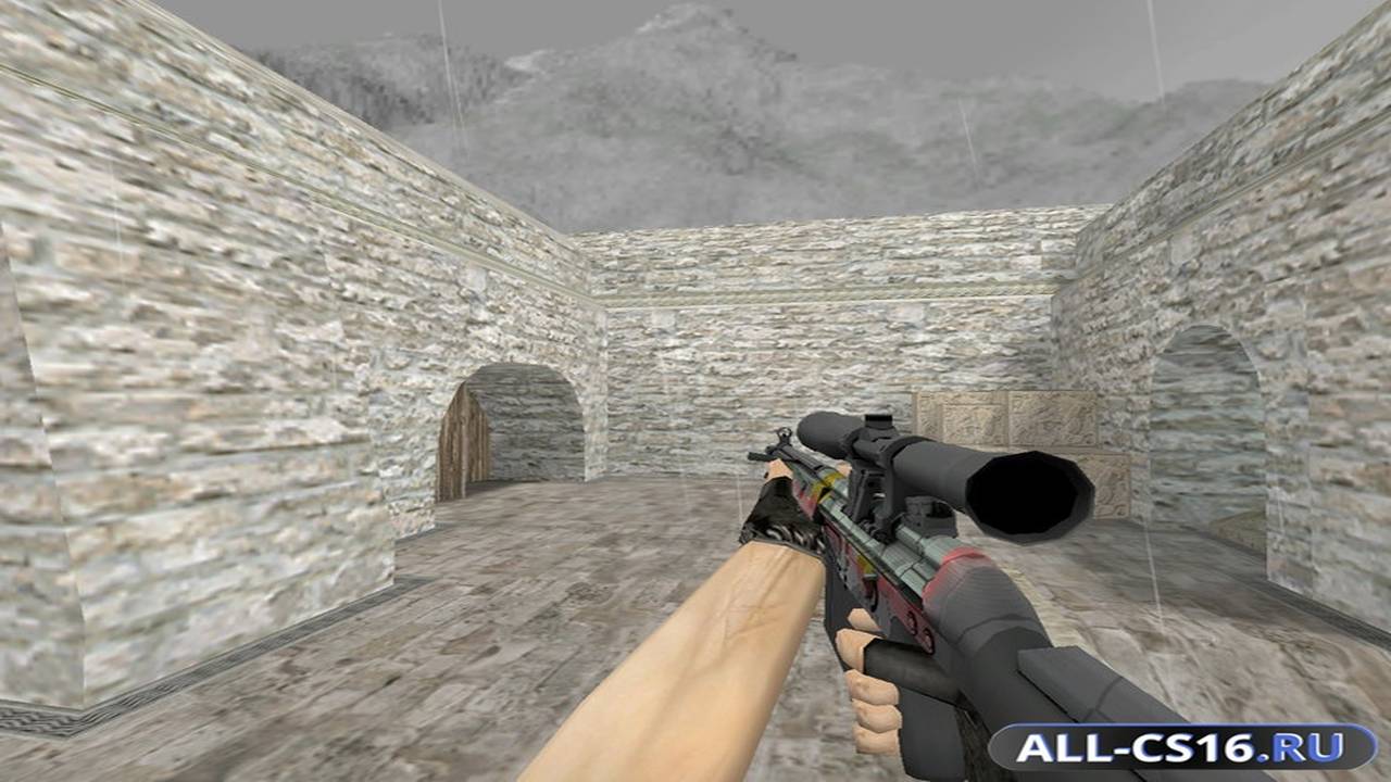 Модель оружия для CS 1.6 - G3SG1 G3SG1 | Наблюдение (Keeping Tabs)