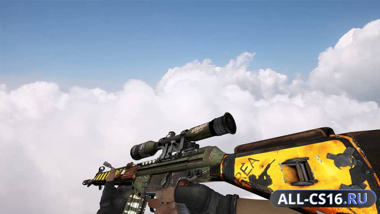 Модель оружия для CS 1.6 - G3SG1 G3SG1 Savage