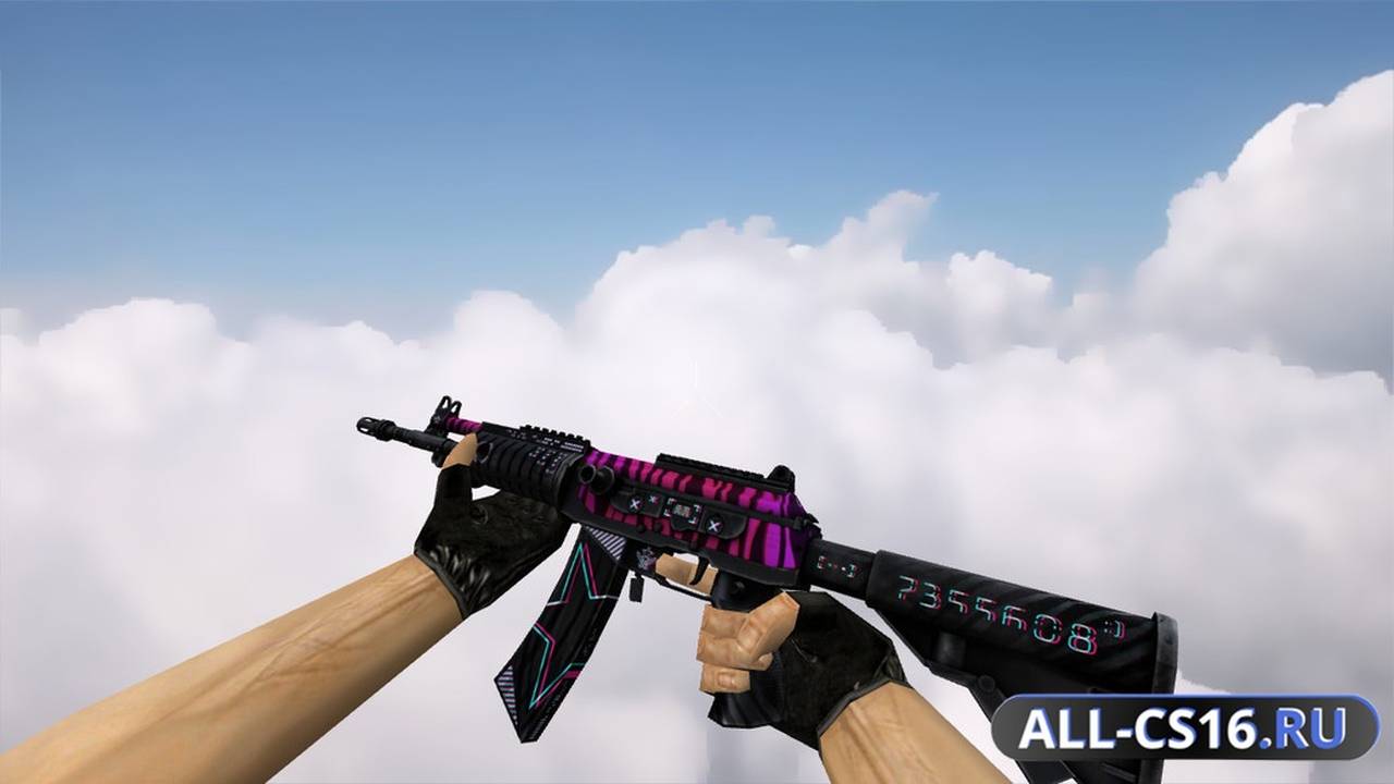 Модель оружия для CS 1.6 - Galil Galil AR | Хроматическая аберрация (Chromatic Aberration)