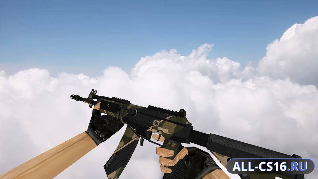 Модель оружия для CS 1.6 - Galil Galil Чёрный песок