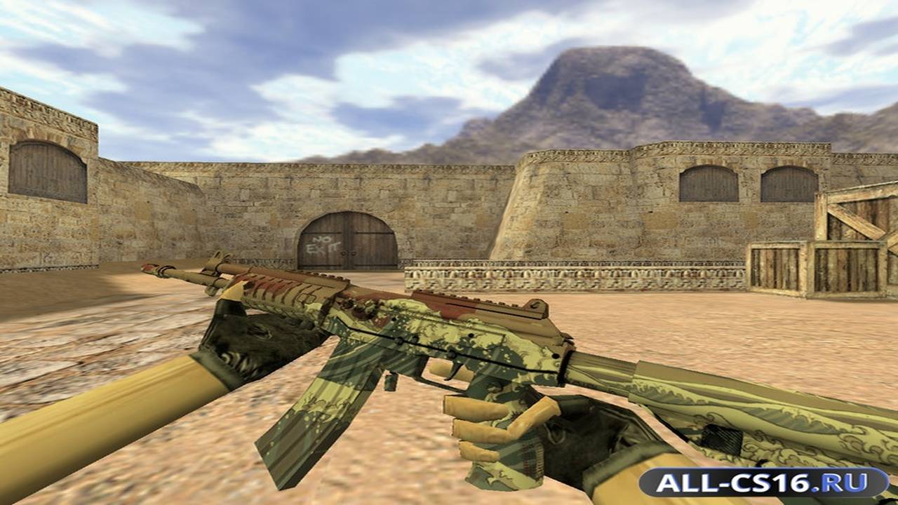Модель оружия для CS 1.6 - Galil Galil Багровое цунами