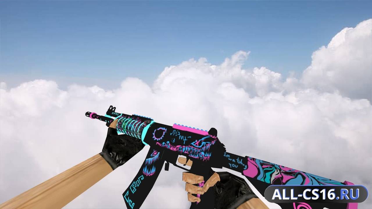 Модель оружия для CS 1.6 - Galil Galil Psychopath