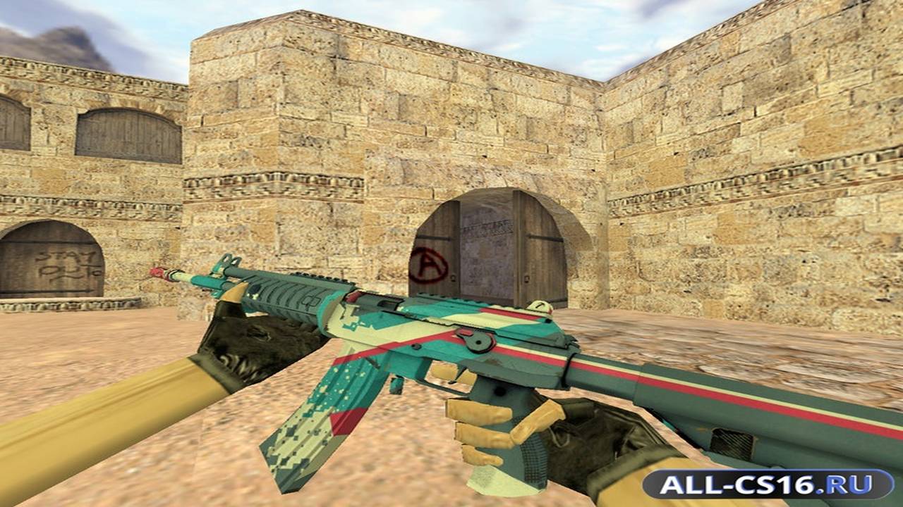 Модель оружия для CS 1.6 - Galil Galil Леденец