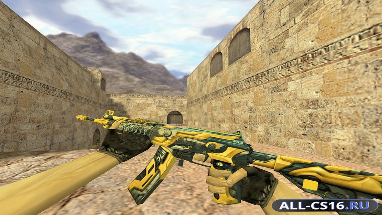 Модель оружия для CS 1.6 - Galil Galil Сириус