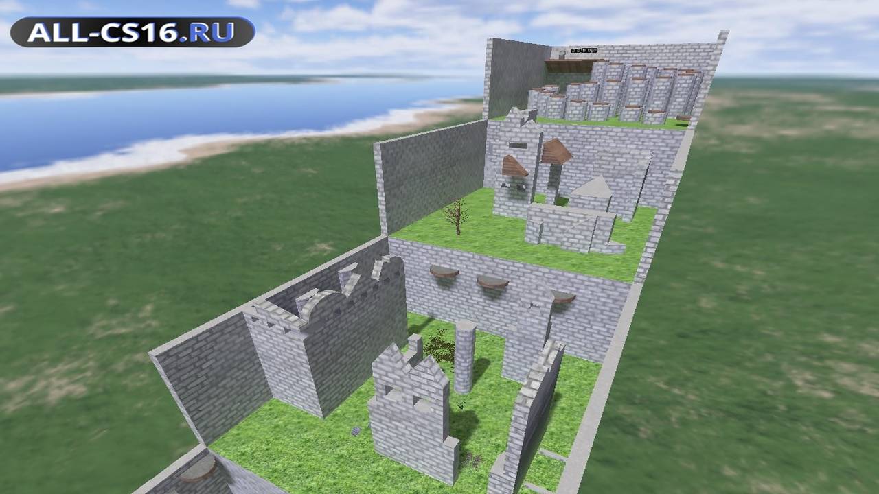 Карта «gbc_pacific_afternoon_rmk» для CS 1.6 для CS 1.6