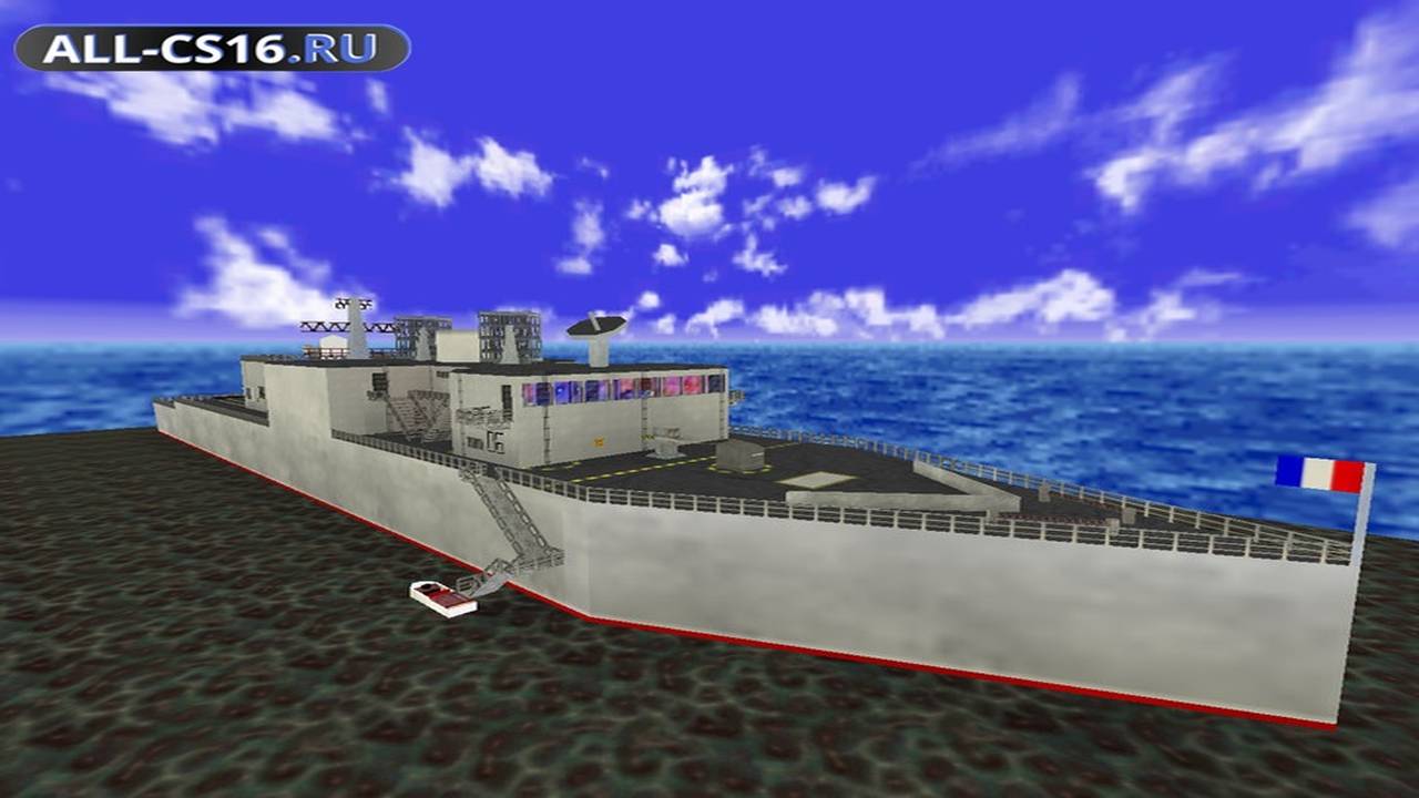 Карта «ge_frigate» для CS 1.6 для CS 1.6