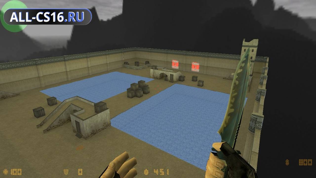 Карта «gg_4one_godusty» для CS 1.6 для CS 1.6