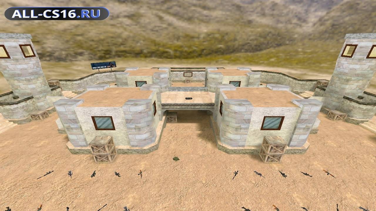 Карта «gg_adrenalin» для CS 1.6 для CS 1.6