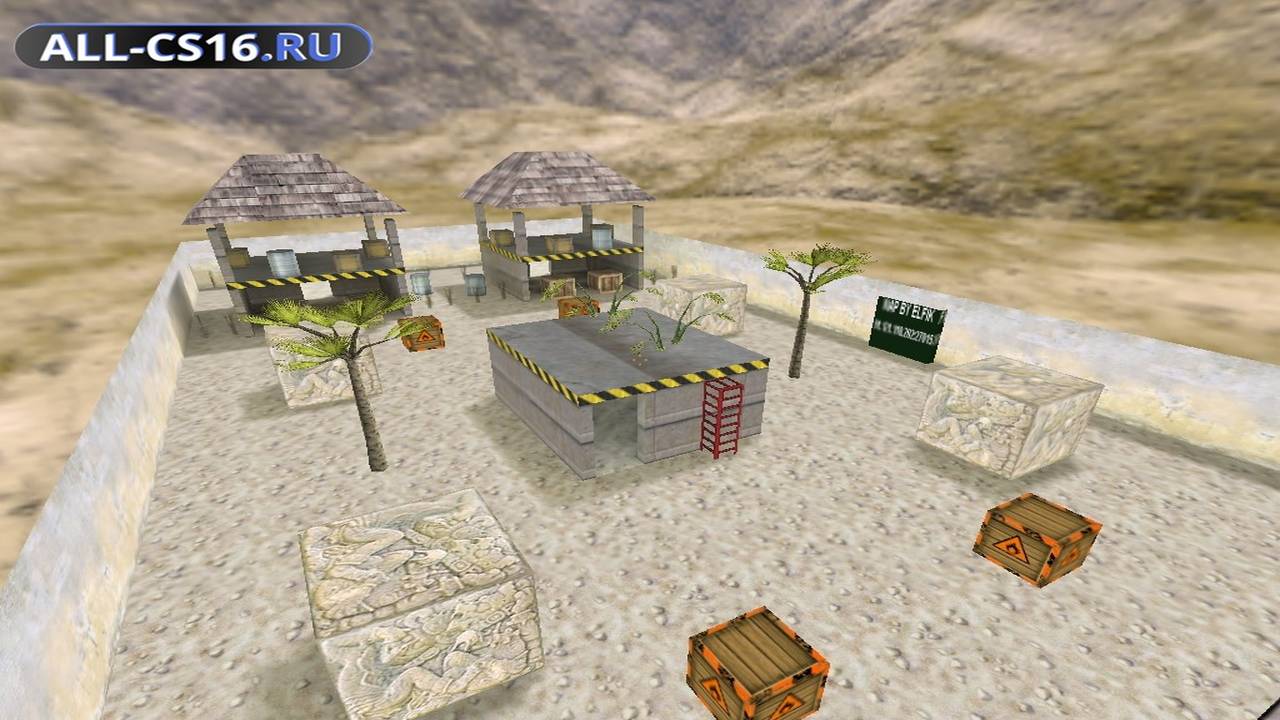 Карта «gg_amaterasu_town» для CS 1.6 для CS 1.6