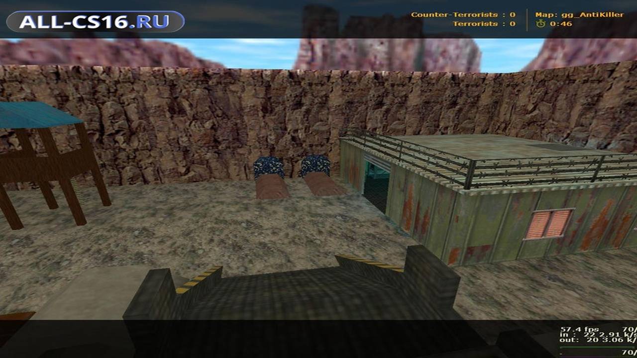 Карта «gg_antikiller» для CS 1.6 для CS 1.6