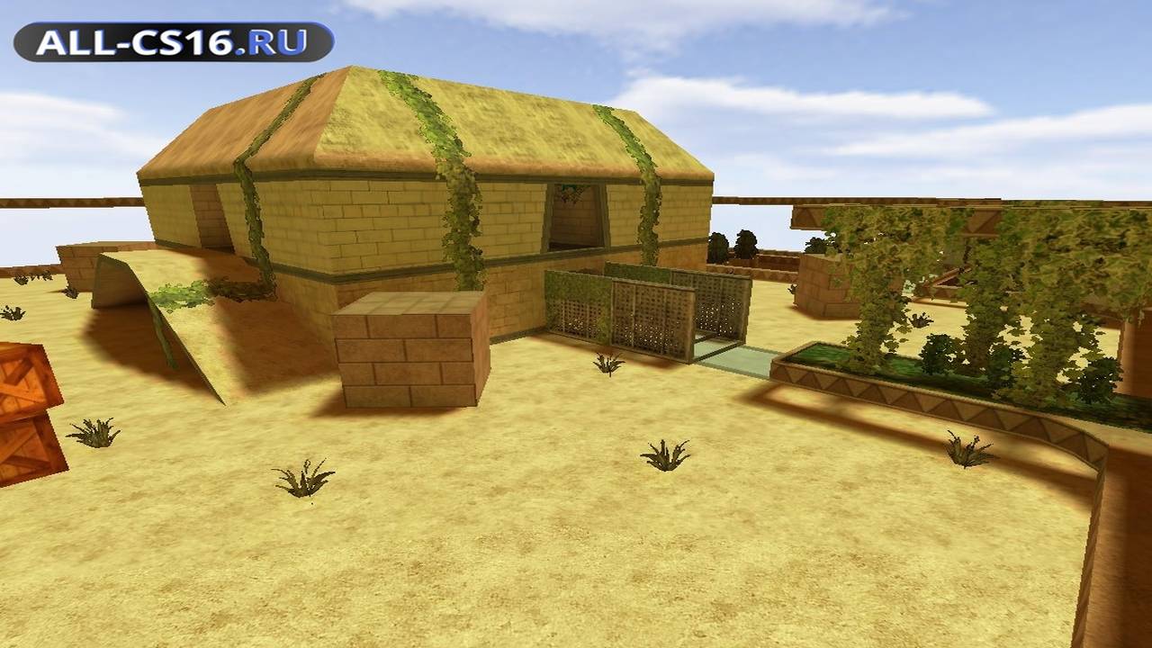 Карта «gg_basicsand» для CS 1.6 для CS 1.6