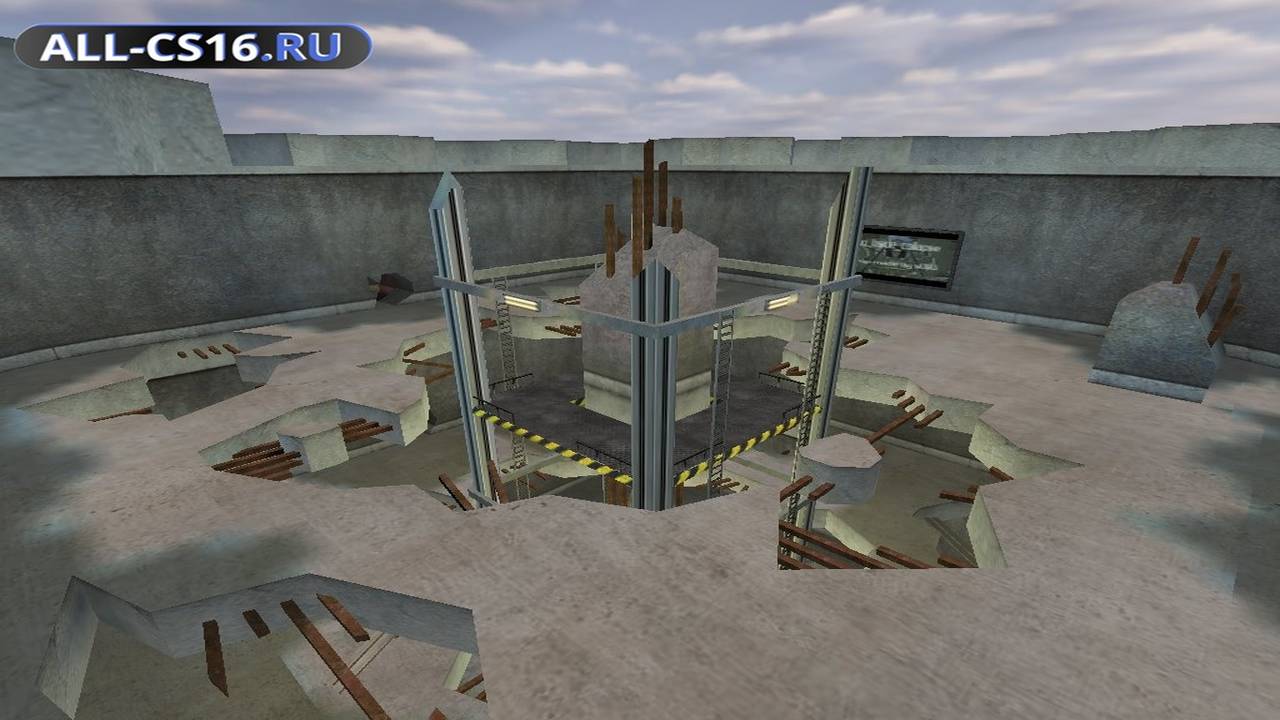 Карта «gg_bside_collapse» для CS 1.6 для CS 1.6