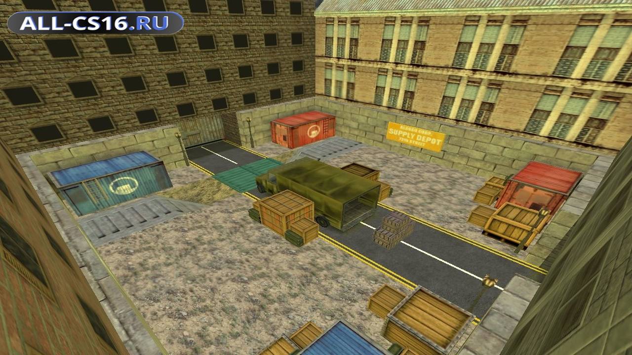 Карта «gg_city_massacre2» для CS 1.6 для CS 1.6