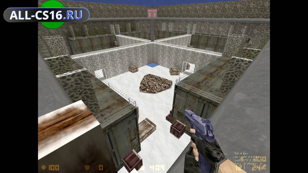 Карта «gg_colddays_ng1» для CS 1.6 для CS 1.6