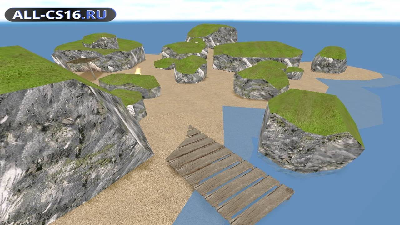 Карта «gg_crusoe_s» для CS 1.6 для CS 1.6