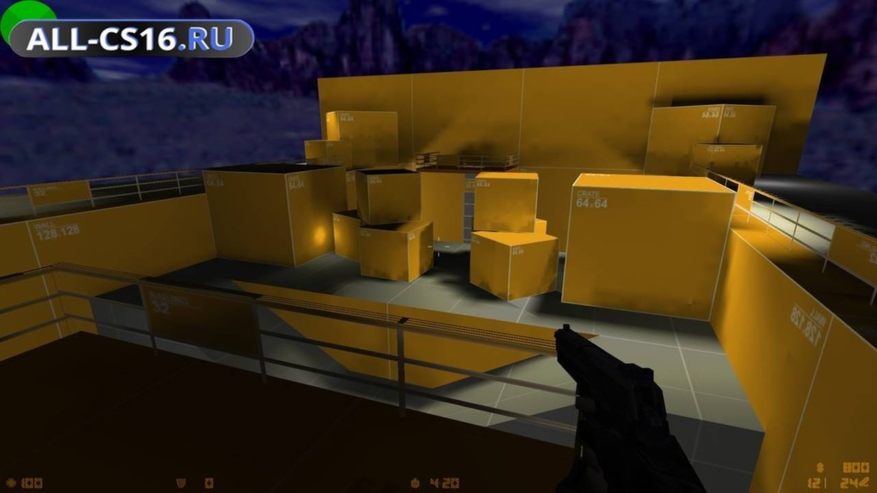 Карта «gg_dev_niedes» для CS 1.6 для CS 1.6
