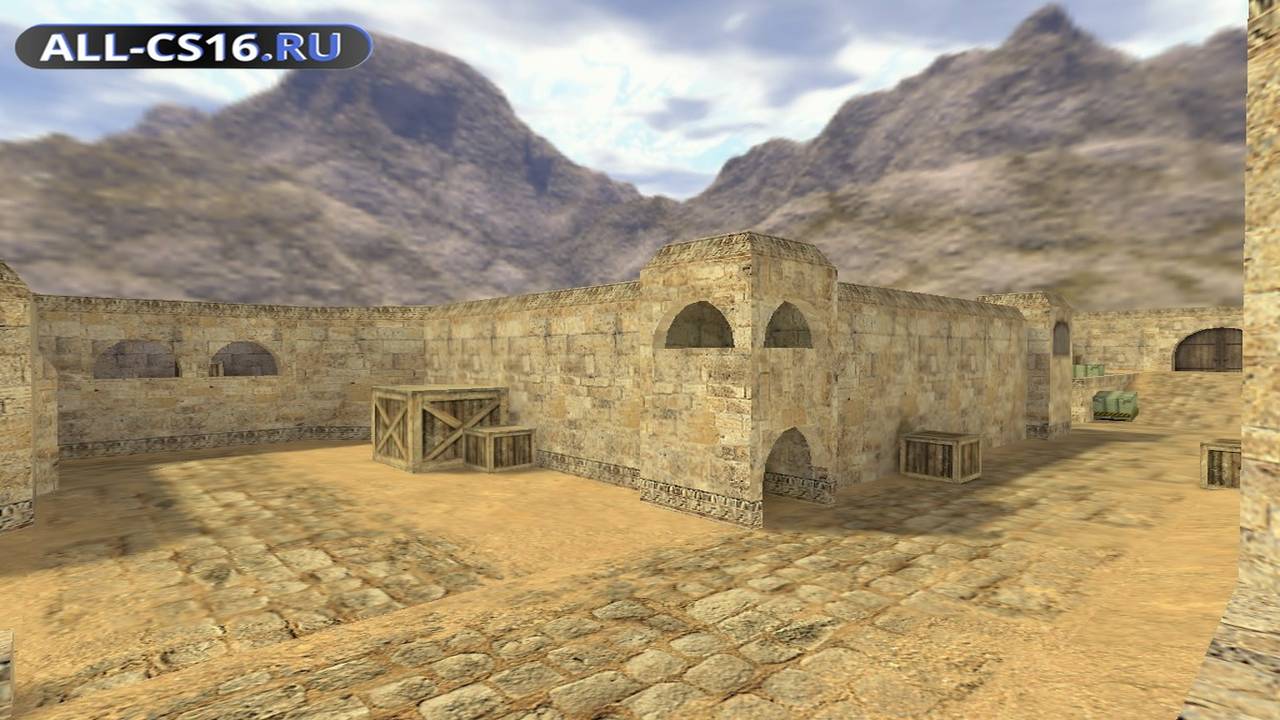 Карта «gg_dust2x2_cgds» для CS 1.6 для CS 1.6