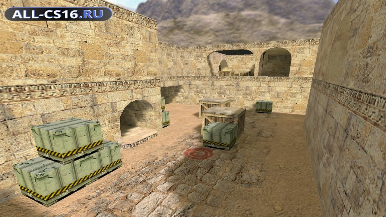 Карта «gg_dust_house» для CS 1.6 для CS 1.6