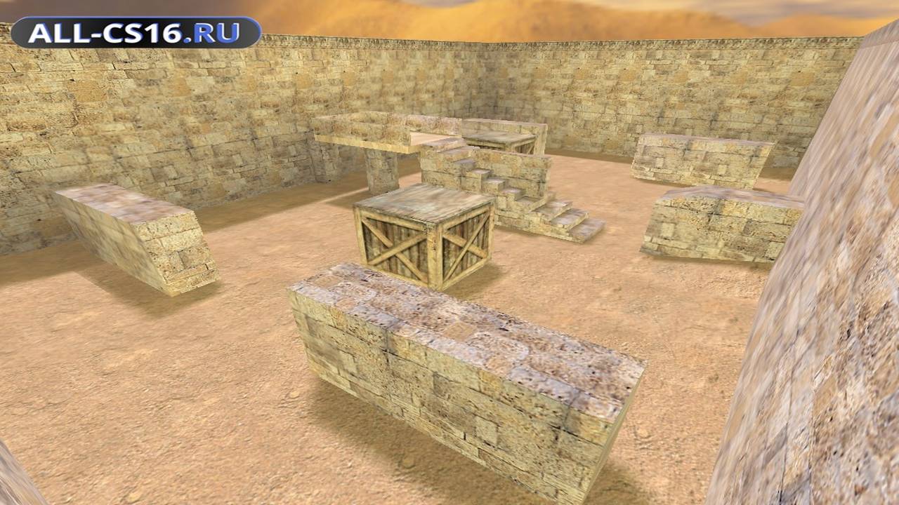 Карта «gg_dust_kill_vk» для CS 1.6 для CS 1.6