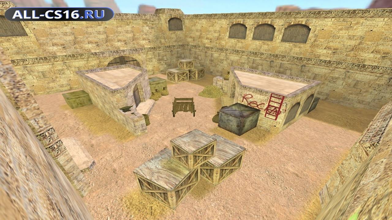 Карта «gg_dust_place» для CS 1.6 для CS 1.6