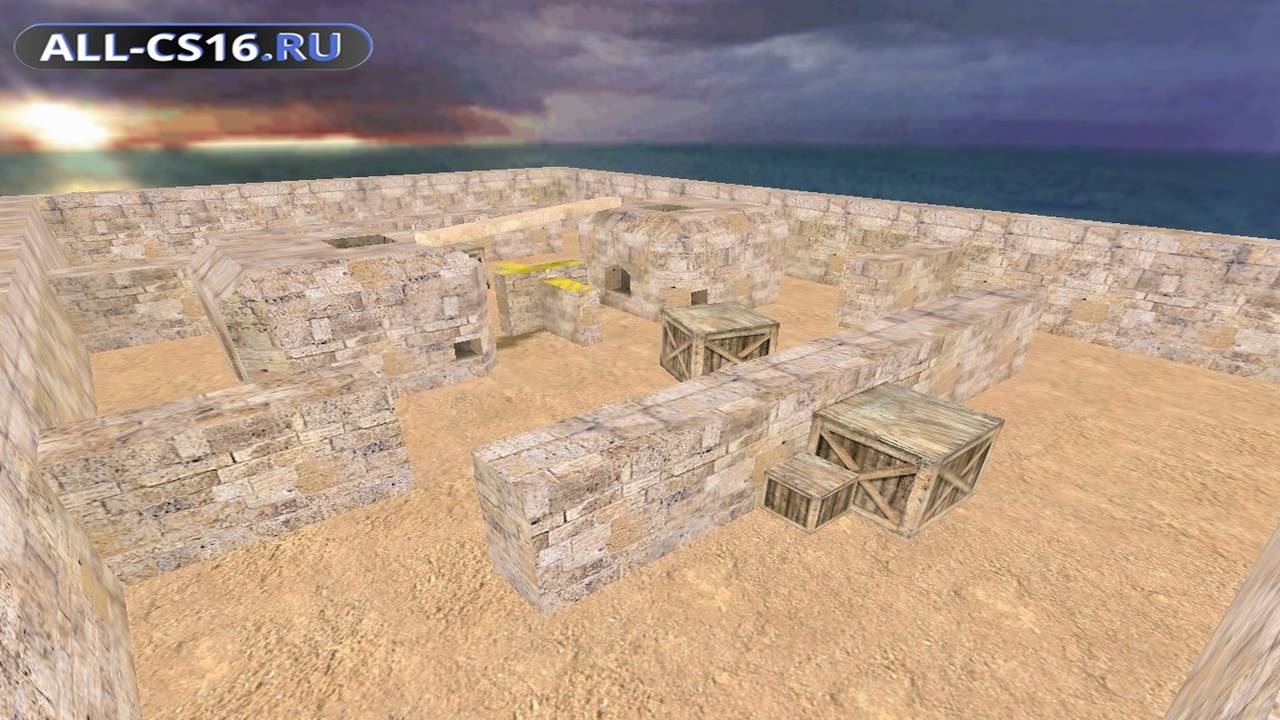 Карта «gg_dust_vk» для CS 1.6 для CS 1.6