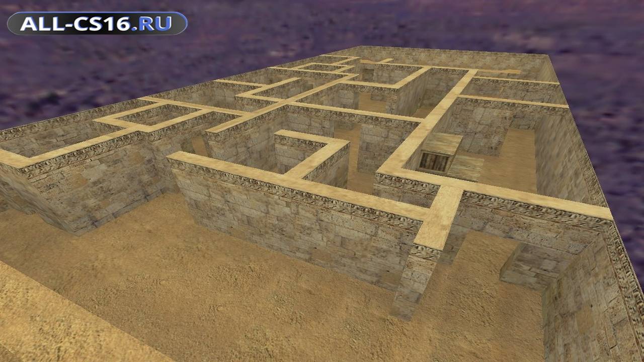 Карта «gg_dusty_maze» для CS 1.6 для CS 1.6