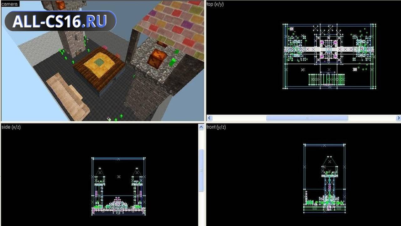 Карта «gg_dwie_wieze» для CS 1.6 для CS 1.6