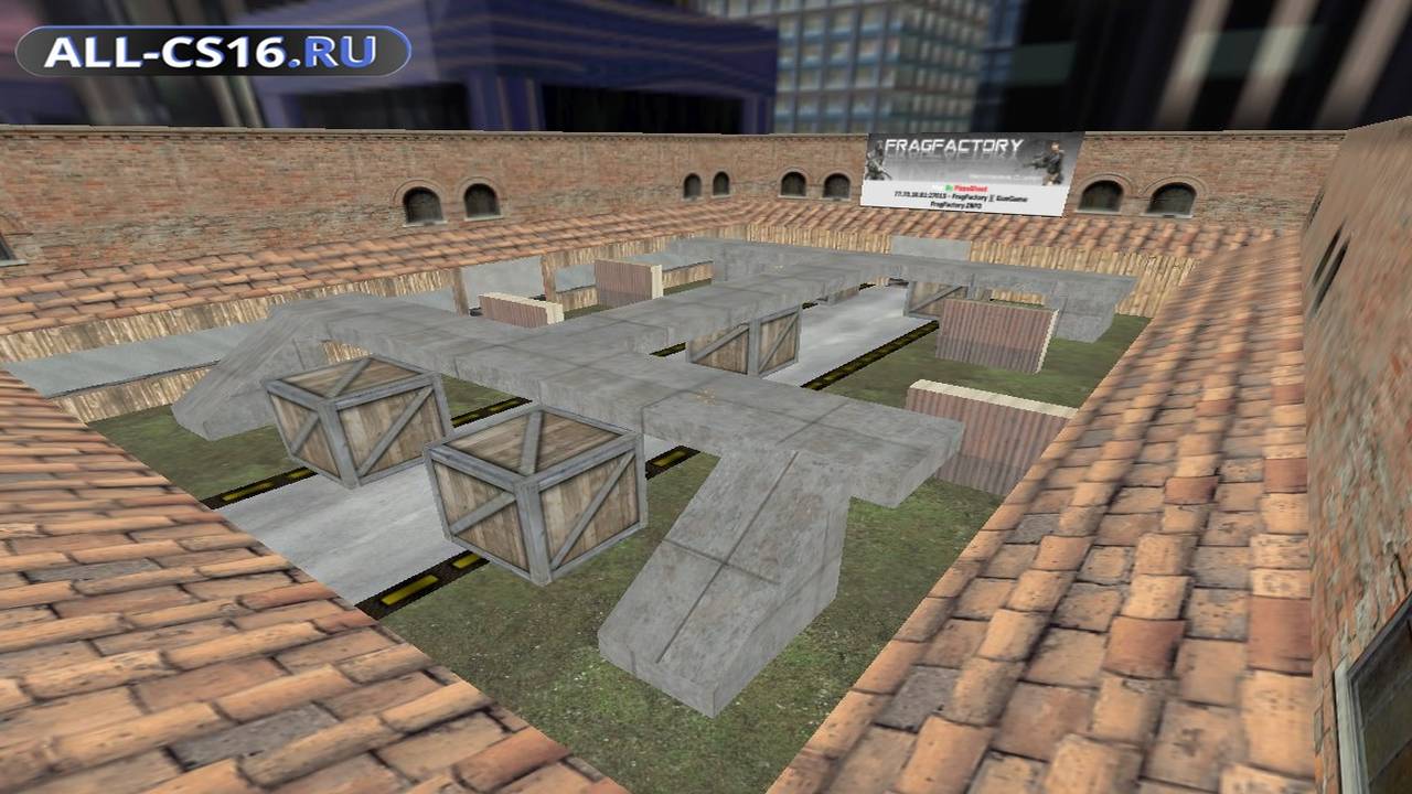 Карта «gg_fragfactory» для CS 1.6 для CS 1.6